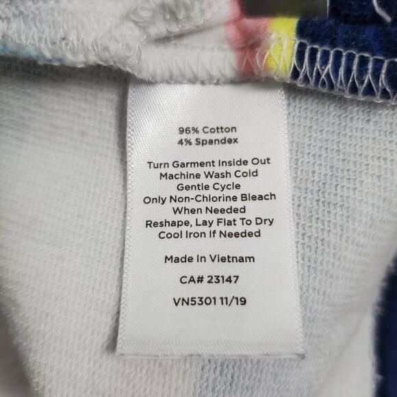 T by Talbots Striped Quarter Zip Pullover Sz XL Coastal Grandmother Preppy - Picture 7 of 9